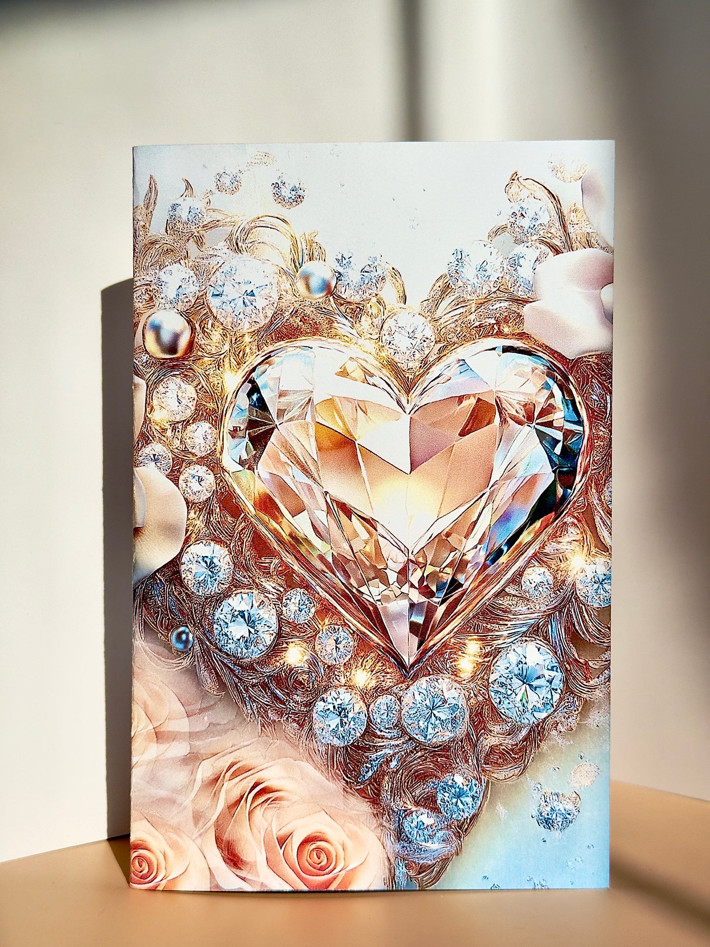 Diamond Heart Card