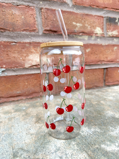 Cherry Cherry - Beer Can Glass 16 oz